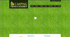 Desktop Screenshot of campingtranscanadien.com